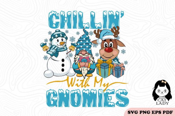 Chillin with My Gnomies Winter SVG PNG Review