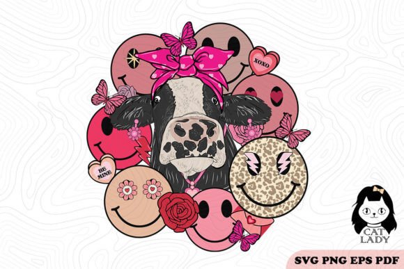 Cow Valentine SVG PNG Sublimation Review