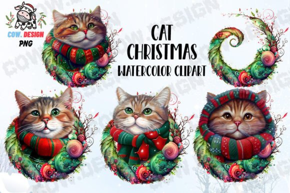 Cute Cat Wreath Christmas Embroidery Design Review