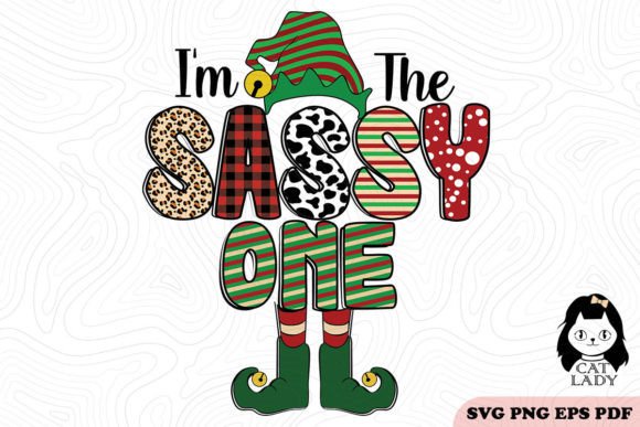 I m the Sassy One Christmas SVG PNG Review