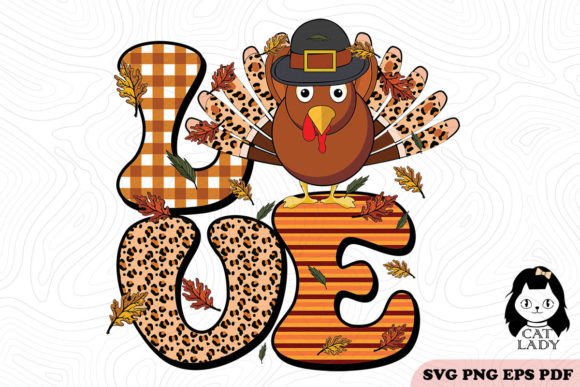 Love Thanksgiving with Turkey SVG PNG Review