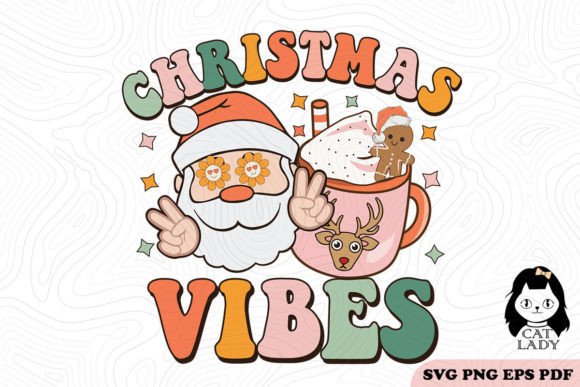 Retro Christmas Vibes SVG PNG Review