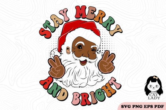 Stay Merry and Bright Christmas SVG PNG Review