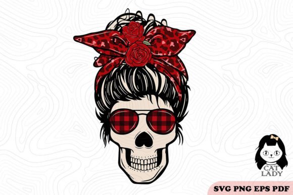 Valentine Skull SVG PNG Sublimation Review