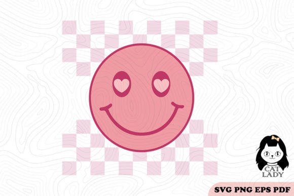 Valentine Smiley Face SVG PNG Review